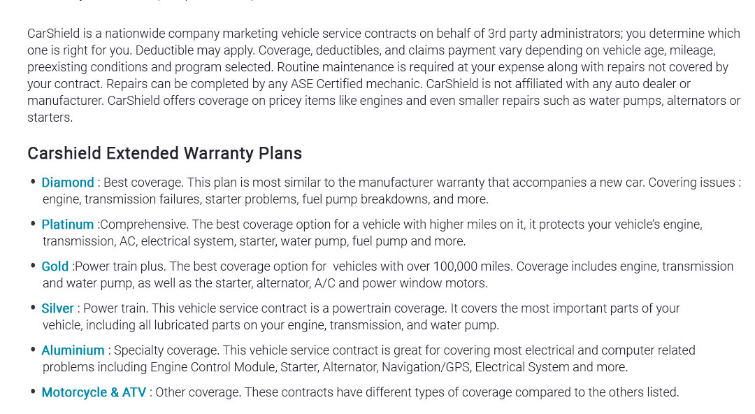 Warranty used car certified owned pre protect what auto